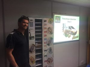 Alex Hall new franchisee Montagu Group company, Snack-in-the-Box, welcomes first new franchisee