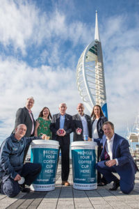 Gunwharf Quays 1web Gunwharf Quays to lead the way for coffee cup recycling in Portsmouth
