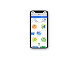 Mockup Bevi Smartphone water dispenser