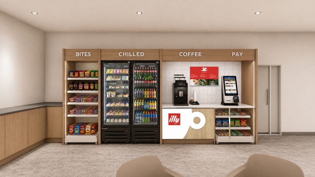 Office Example 2 illy partners with Connect Vending to launch premium workplace micro-market solution in the UK
