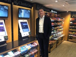 Paul Hearne in the Express Hub Selecta UK announces UK roll out of new Express Hub MicroMarket for the workplace 
