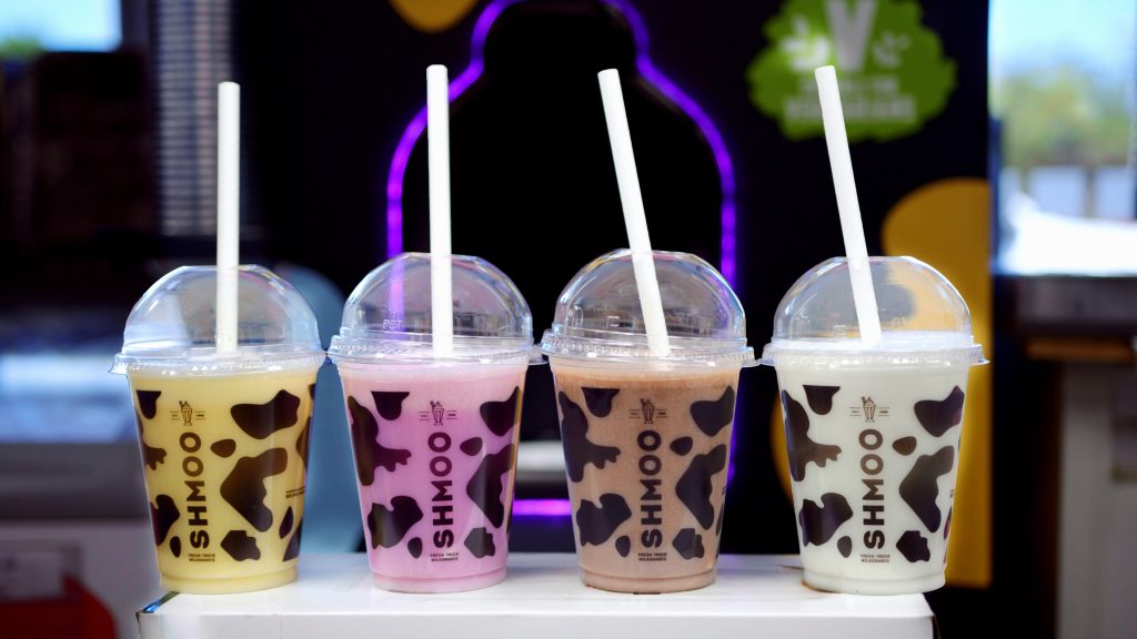 Shmoo Rhyl Case Study Stills 3.35 min A trip to the One Stop isn’t complete without a Shmoo shake for the locals in Rhyl