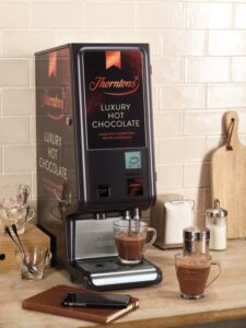 Thorntons Vending image resized Ferrero is stirring up vending with Thorntons Luxury Hot Chocolate!