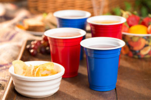 festival party cups Courier service keeps party going