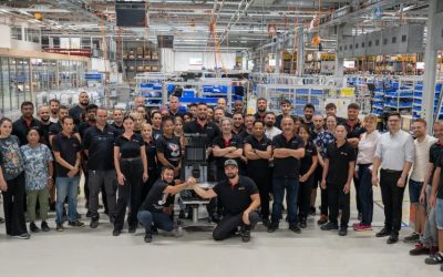 Schaerer celebrates 100,000th Coffee Soul machine from Zuchwil factory